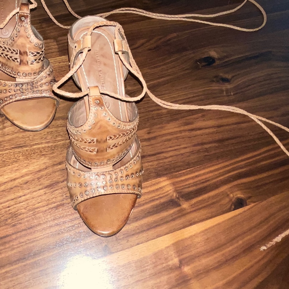All Saints Spitalfields lace up sandals